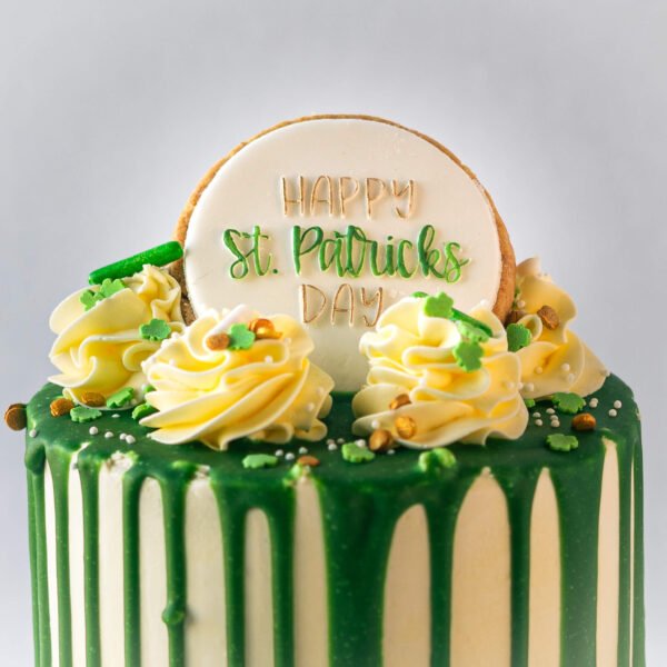 5inch Round St Patricks Day Cake alt - 5” Round St Patrick’s Day Cake (Serves 8-16) - Gabi Bakes Cakes