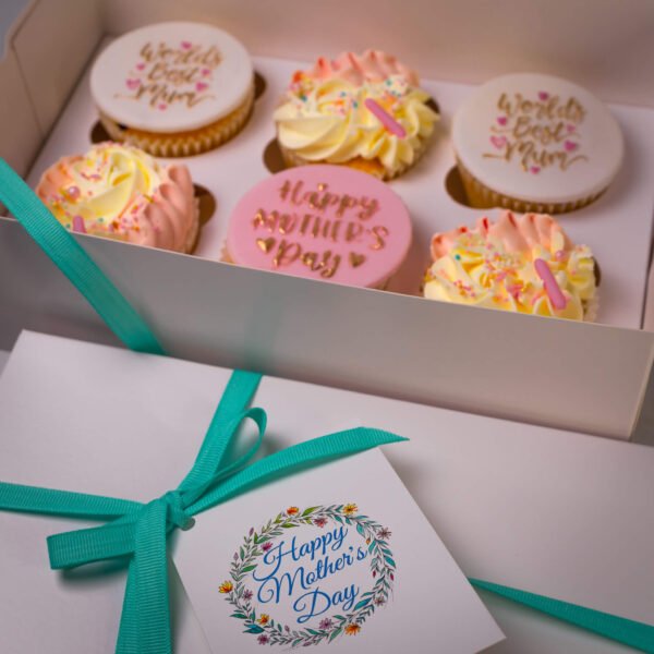 Mothers Day Cupcakes alt - Mother’s Day Cupcakes (Box of 6) - Gabi Bakes Cakes