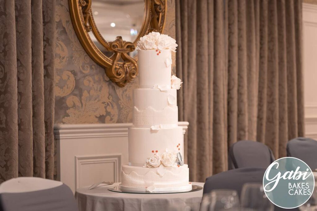 Classic wedding 4 tier fruit cake